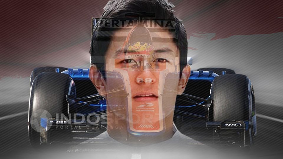 Pembalap berdarah Indonesia, Rio Haryanto. Copyright: Grafis: Eli Suhaeli/INDOSPORT/INTERNET